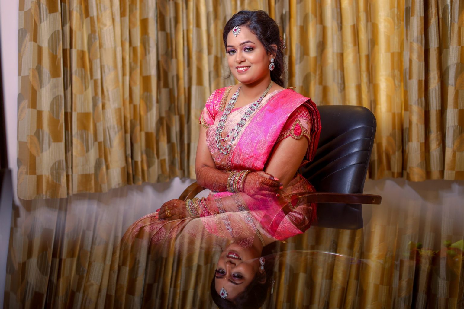 Harsha & Sowmya Engagement Photoshoot Coimbatore