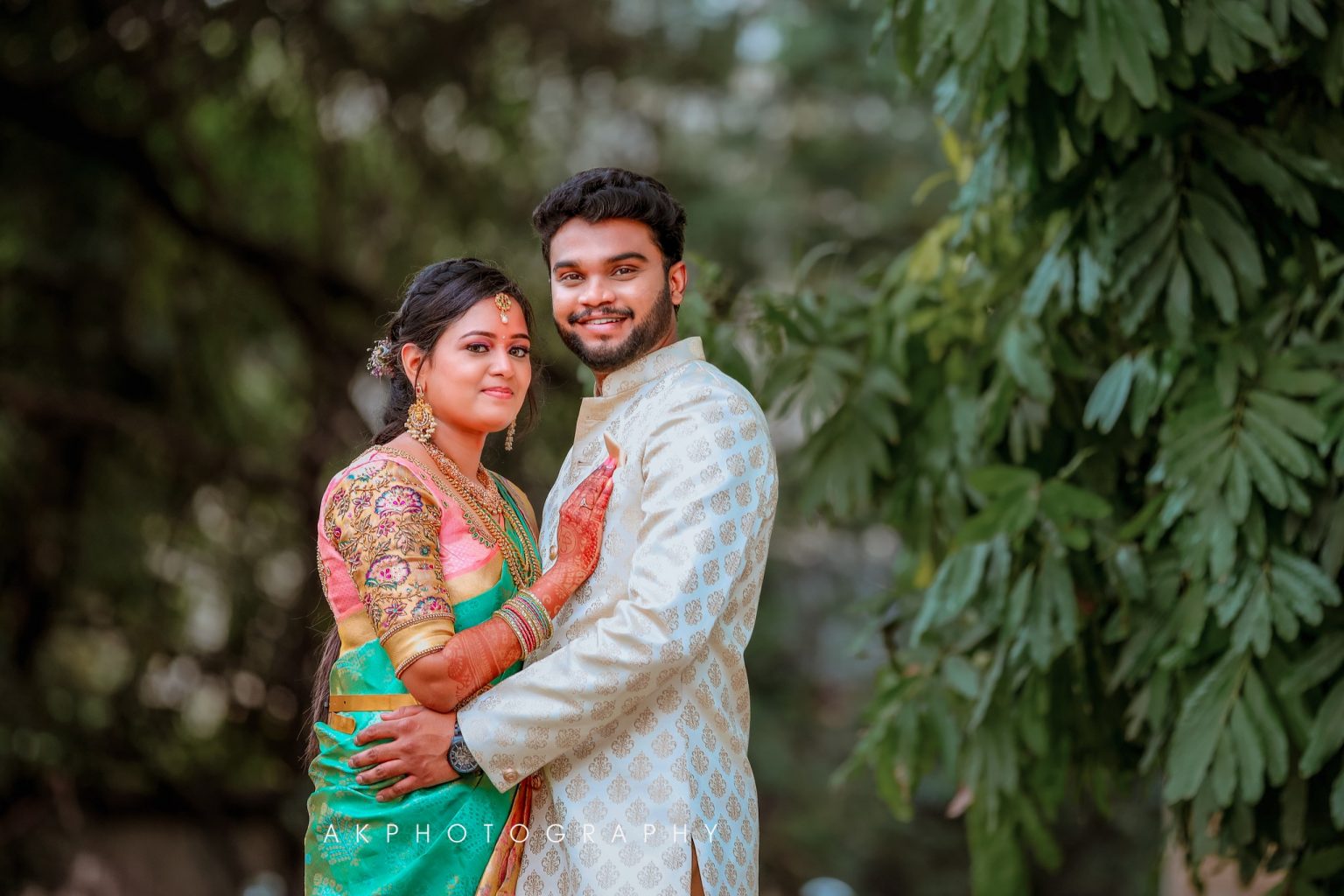 Harsha & Sowmya Engagement Photoshoot Coimbatore