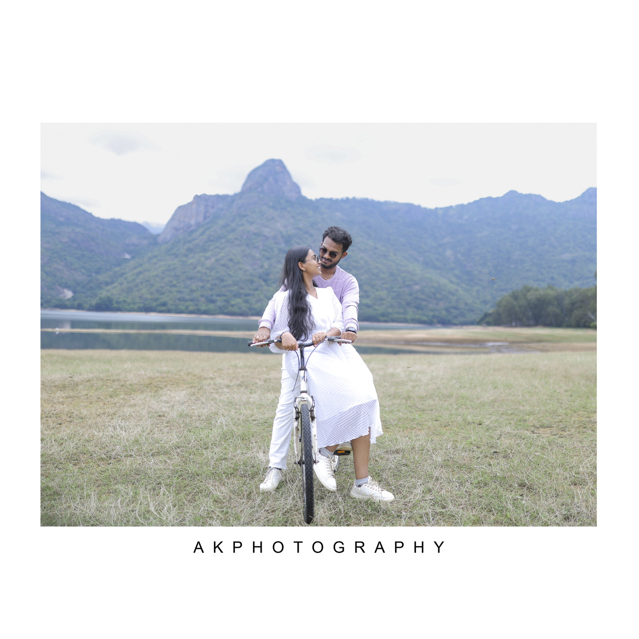 Post-Wedding Photoshoot of Deepak and Nivedha by AK Photography | Udumalpet