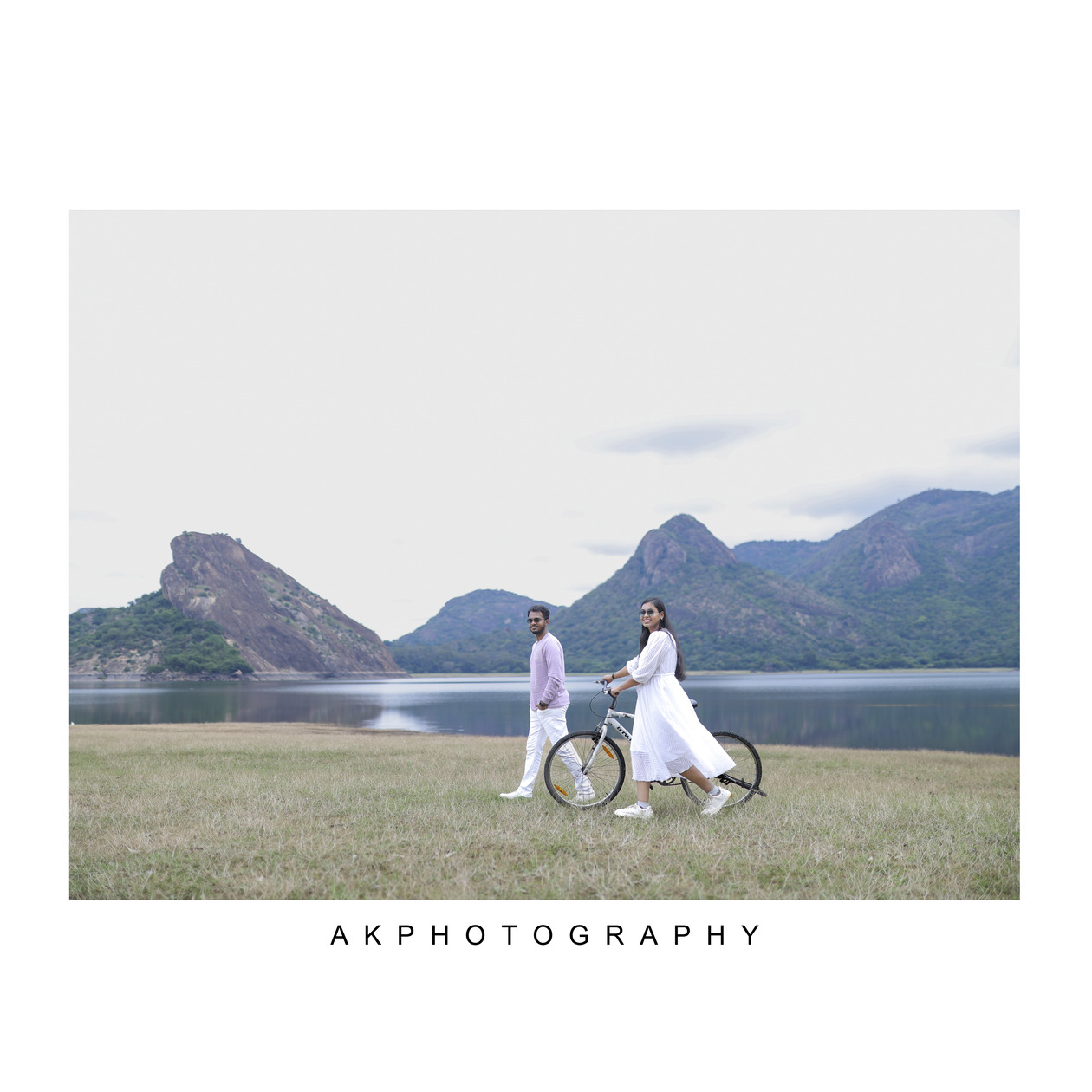 Post-Wedding Photoshoot of Deepak and Nivedha by AK Photography | Udumalpet