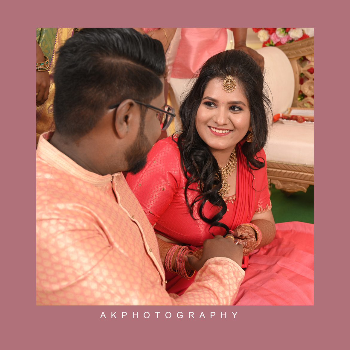 Pre-Wedding Photoshoot in Perundurai Capturing Sruthi & Santhosh's Love Story by AK Photography
