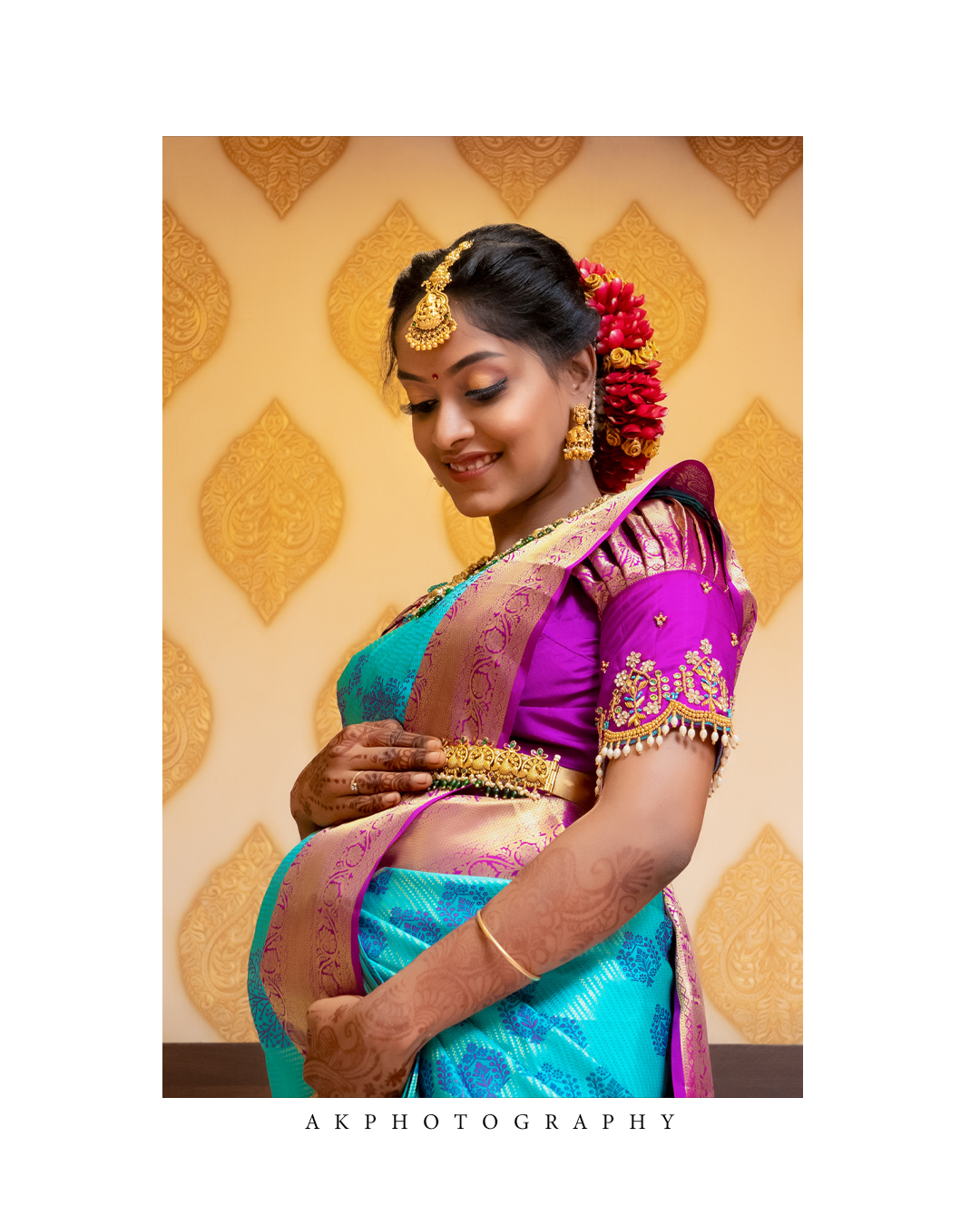 Baby Shower Photography in Coimbatore: Capturing Gowri and Aswath's Special Moments | AK Photography