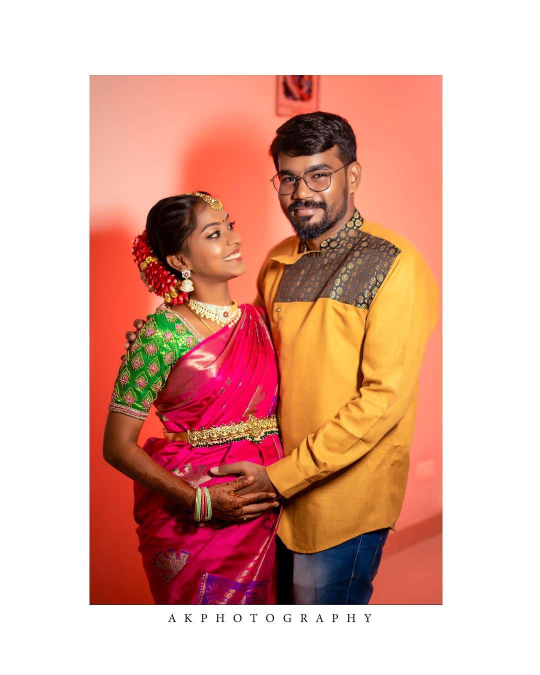 Baby Shower Photography in Coimbatore: Capturing Gowri and Aswath's Special Moments | AK Photography