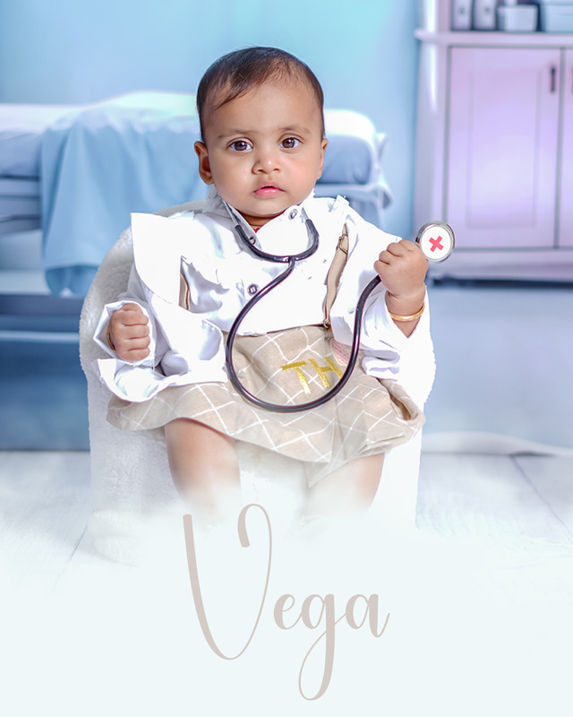 Baby Photoshoot Magic: Capturing Precious Moments with Vega by AK Photography - AK Photography Coimbatore