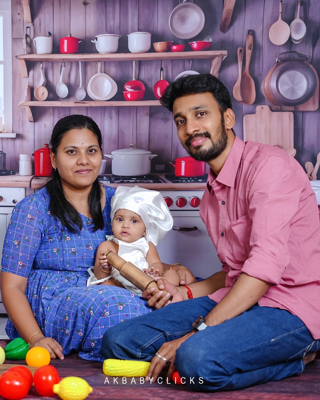 Baby Photoshoot Magic Capturing Precious Moments with Vega by AK Photography