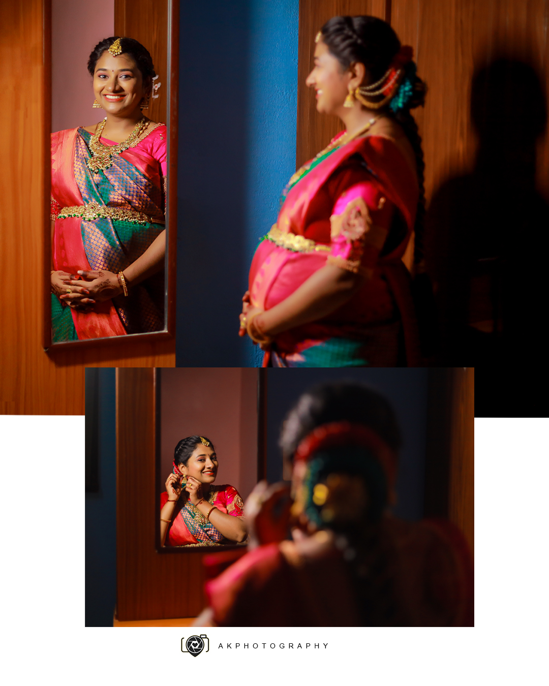 Baby Shower Photoshoot Capturing Sivaranjani Tamilarasan's Radiant Moments with AK Photography