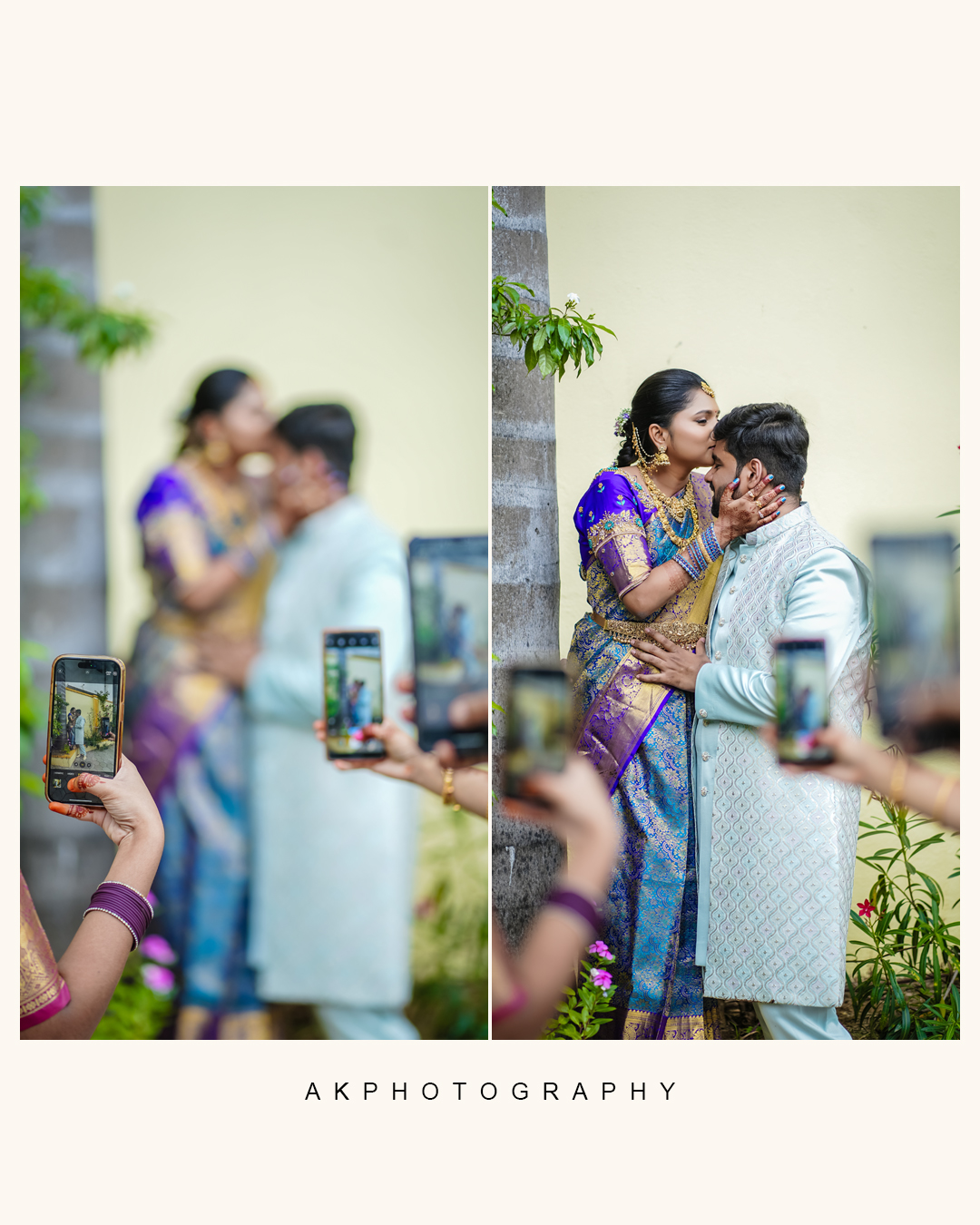 Engagement Photoshoot Suganth and Vidhya's Beautiful Love Story AK Photography