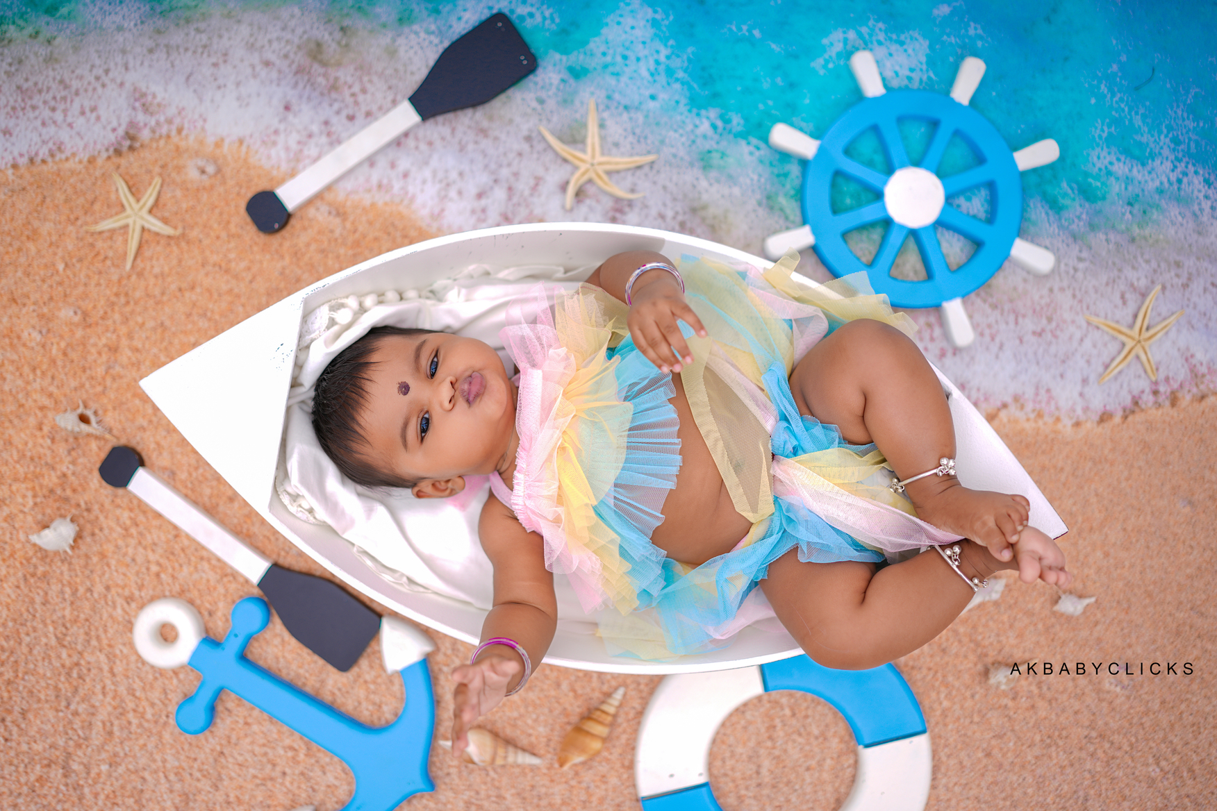 First Birthday Photoshoot Magic: Capturing Baby Inba's Sweetest Smiles & Milestone Memories