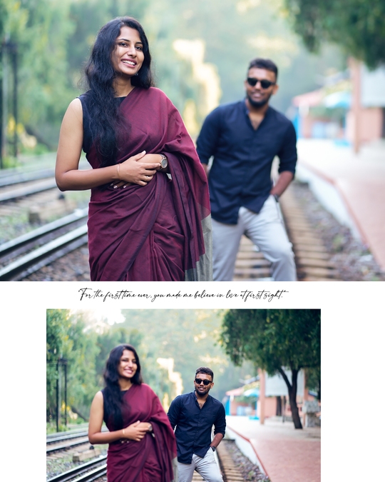 Pre Wedding Photoshoot Ooty Praveen & Nandhitha's Romantic Hill Station Love Story 