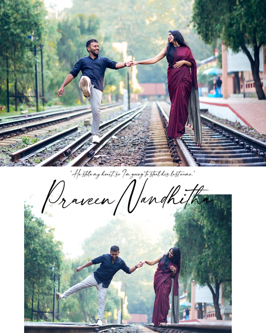 Pre Wedding Photoshoot Ooty Praveen & Nandhitha's Romantic Hill Station Love Story 