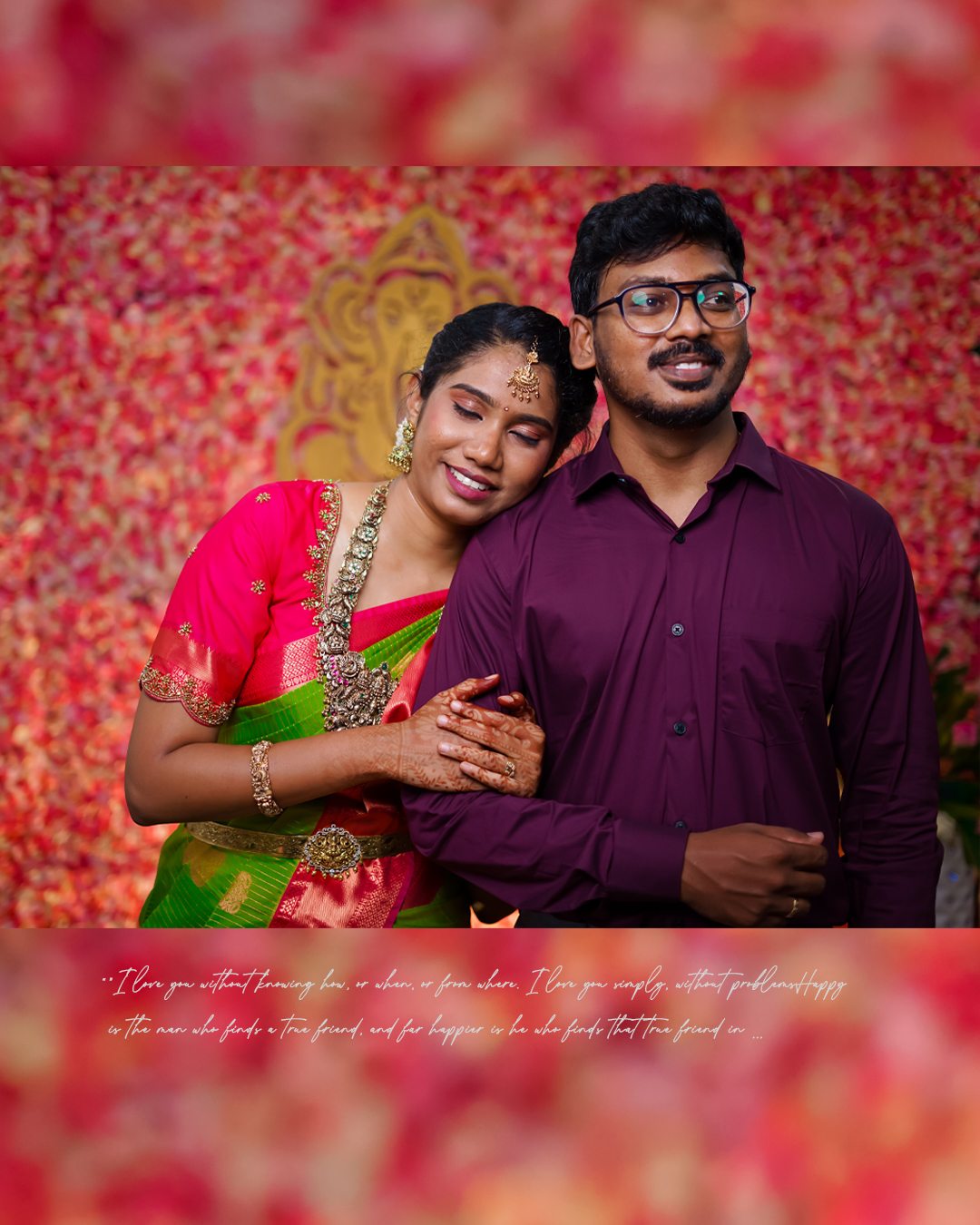 Engagement Photoshoot - Mageshkumar & Gayathri's Love Story AK Photography