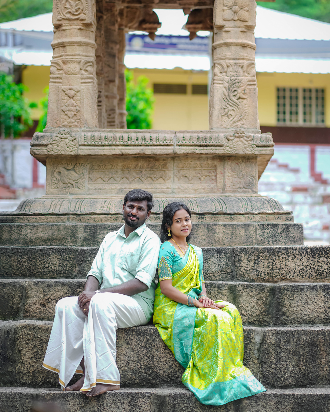 Post Wedding Photoshoot of Sandeep and Sowmiya at Udumalai  AK Photography