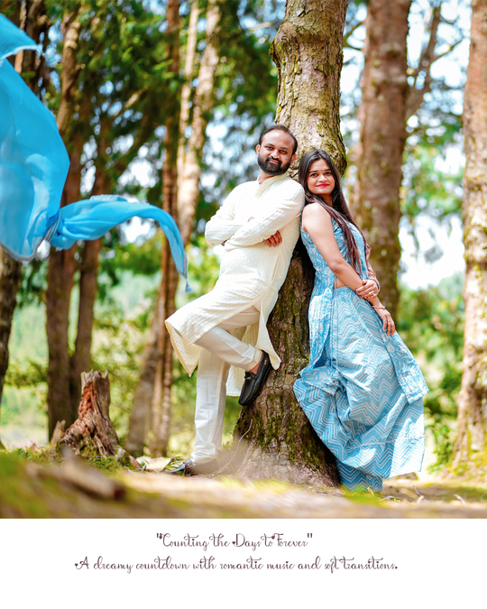 Pre Wedding Photoshoot Ooty – Jyoti & Himanchu’s Magical Moments by AK Photography