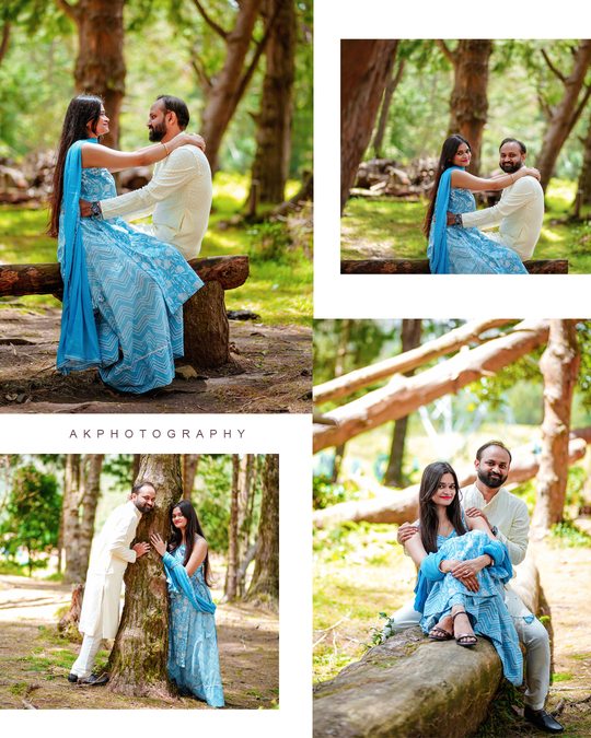 Pre Wedding Photoshoot Ooty – Jyoti & Himanchu’s Magical Moments by AK Photography