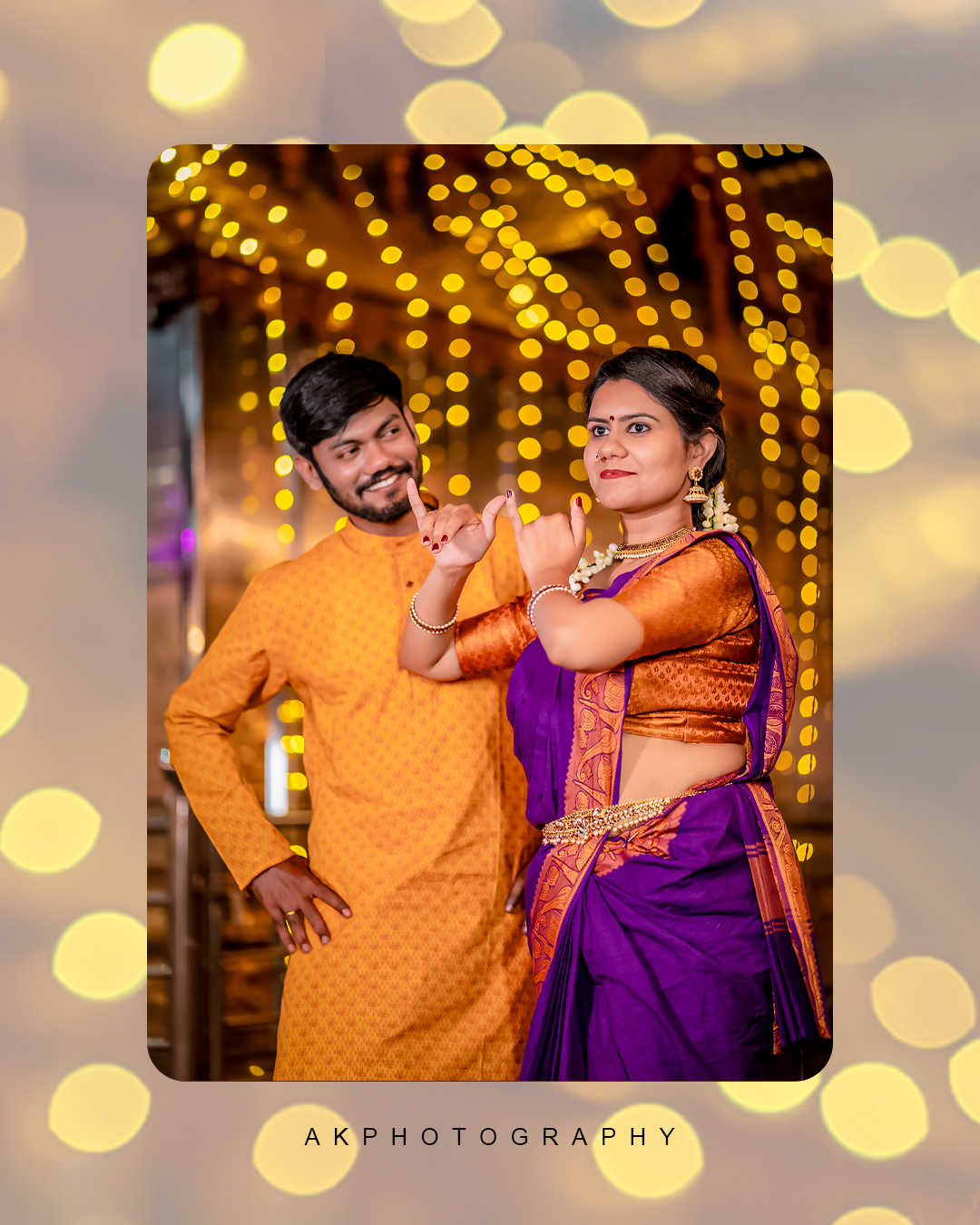 Pre-Wedding Photoshoot Sriprassana and Abinaya’s Love Story by AK Photography