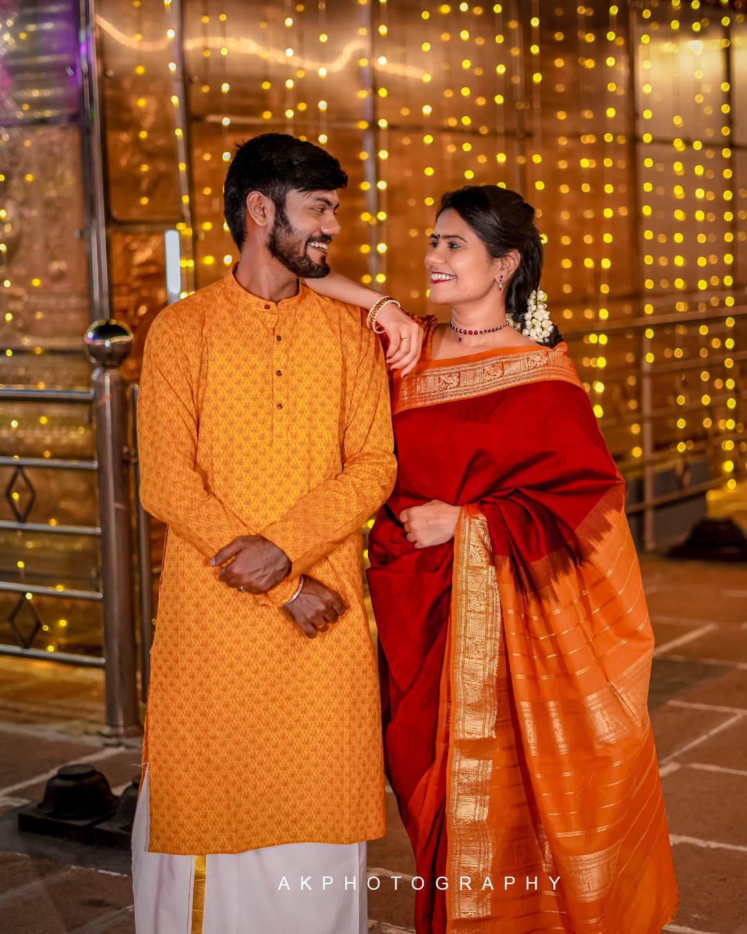 Pre-Wedding Photoshoot Sriprassana and Abinaya’s Love Story by AK Photography