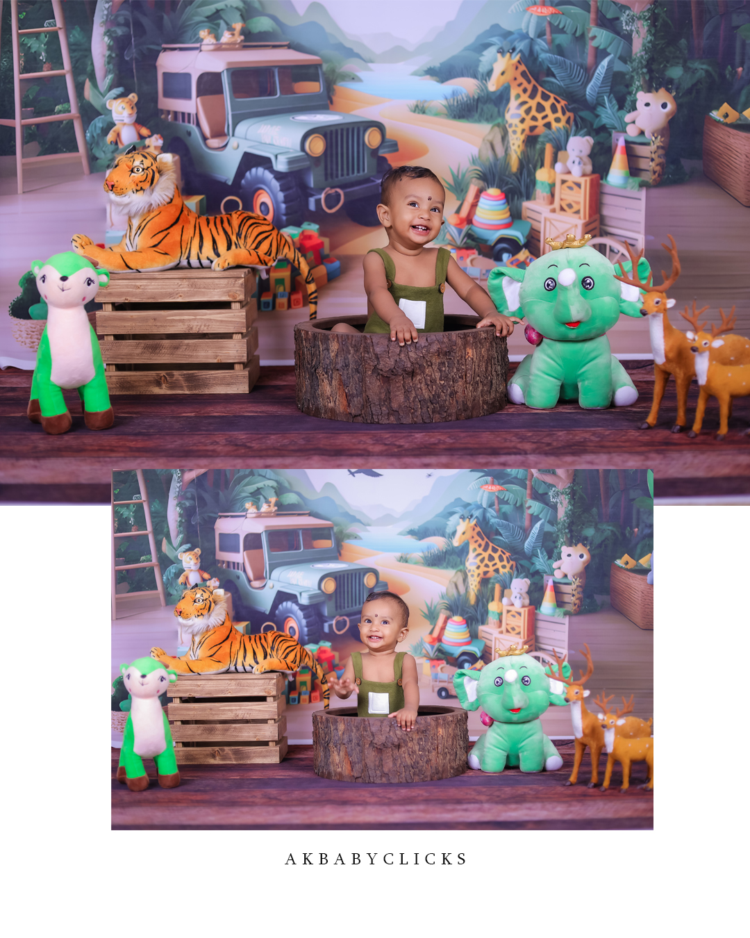 Birthday Photoshoot Magic: Celebrating Little Shaswanth's Special Day with Family
