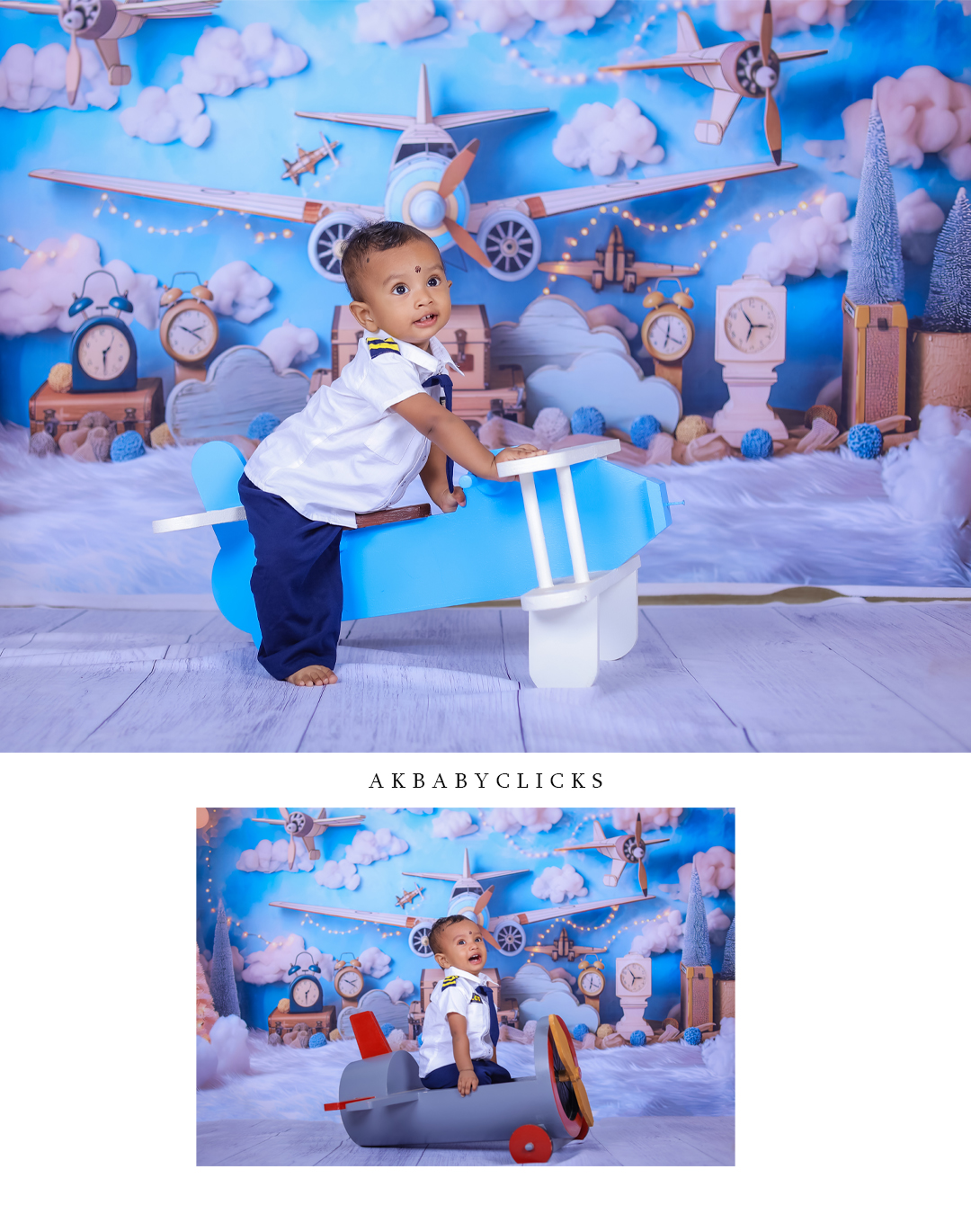 Birthday Photoshoot Magic: Celebrating Little Shaswanth's Special Day with Family