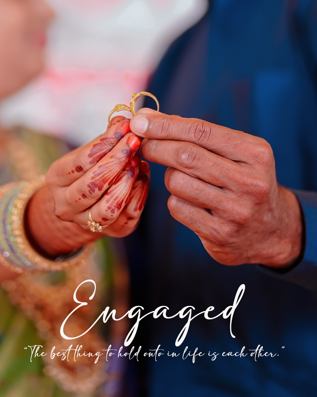 Engagement Photography Poovitha & Jothikumar's Beautiful Love Story in Vadavalli
