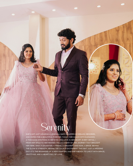 Reception Photography Perfection: Capturing Varsini & Vinod's Dreamy Wedding Reception Moments