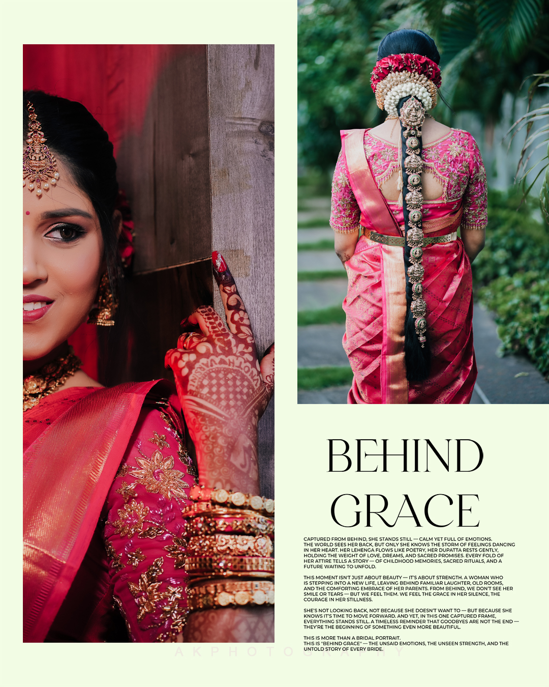 Wedding Photography Magic: Varsini & Vinod's Dreamy Photoshoot by AK Photography