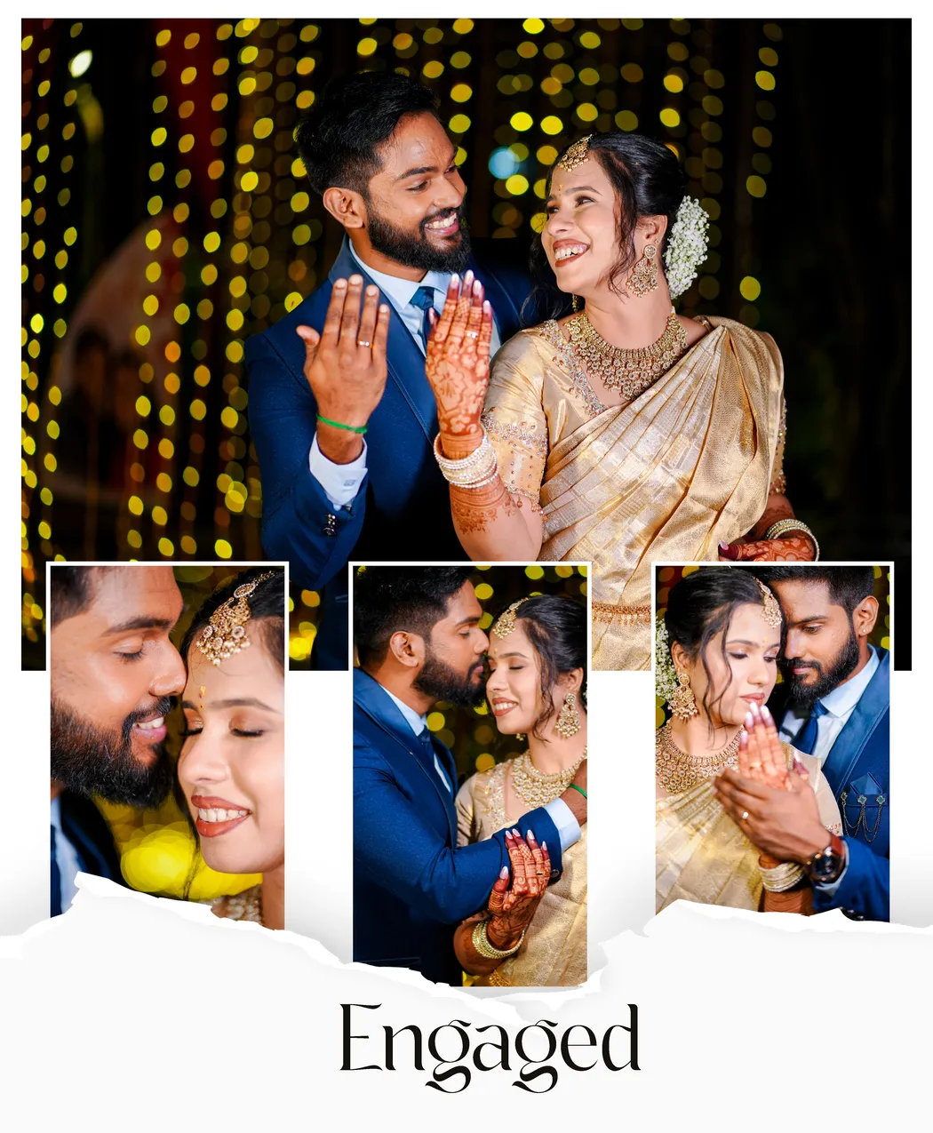 Engagement Photoshoot at Urban Greens: Malavika & Vishnu - AK Photography Coimbatore