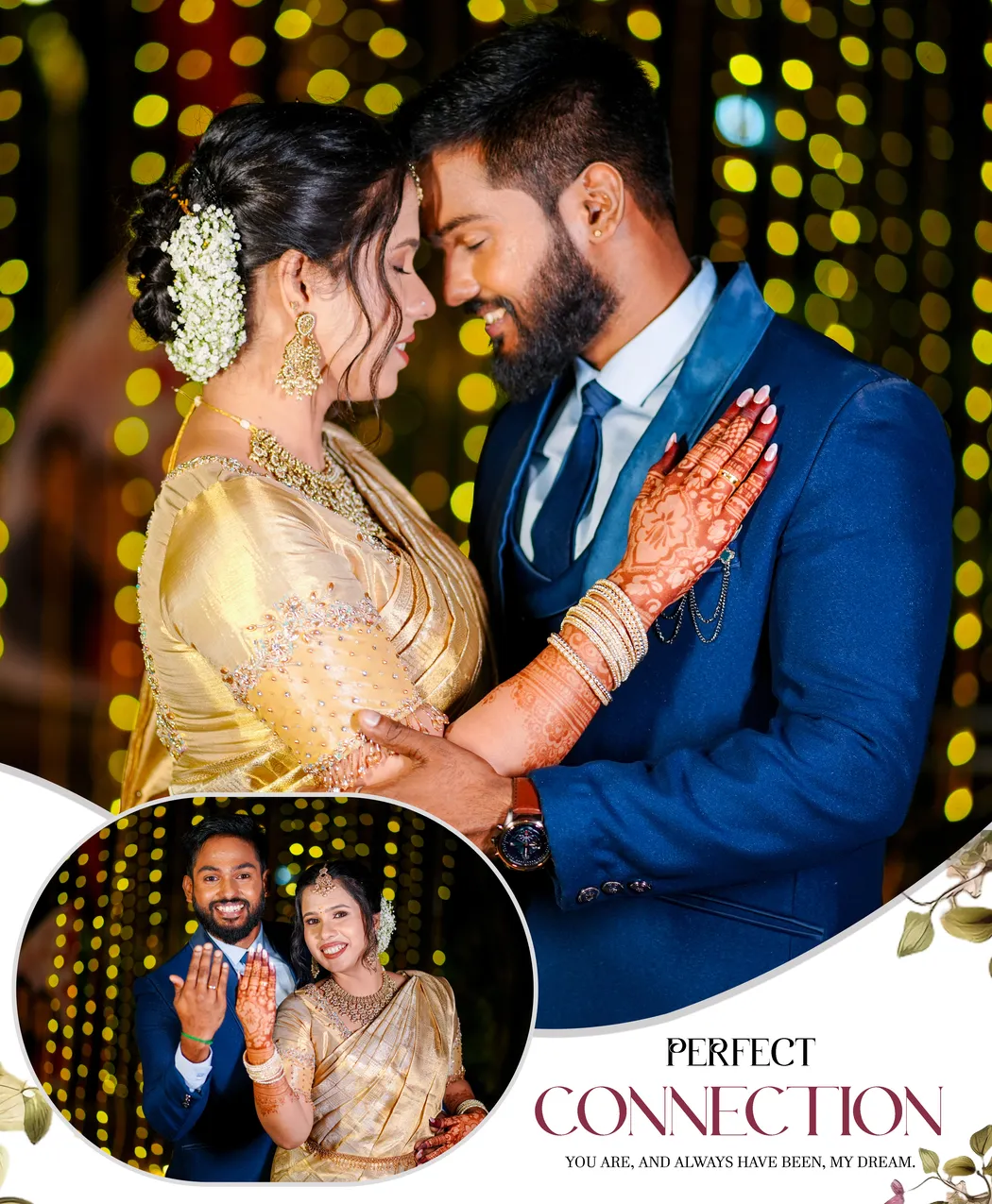 Engagement Photoshoot at Urban Greens Malavika & Vishnu