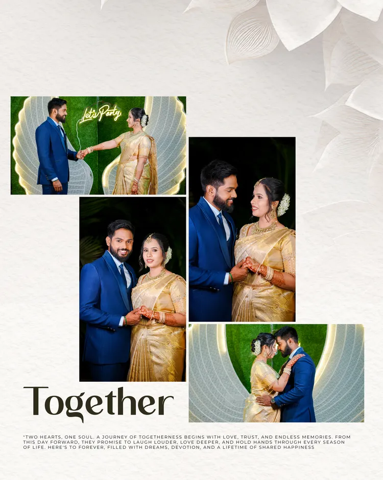 Engagement Photoshoot at Urban Greens Malavika & Vishnu