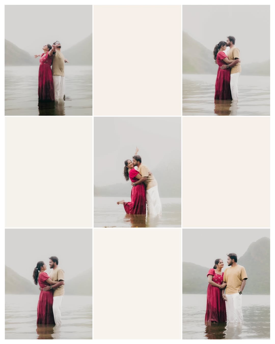 Pre Wedding Photoshoot at Udumalpet Thirumoorthi Hills – Ajith & Kowselya’s Magical Love Story 💕