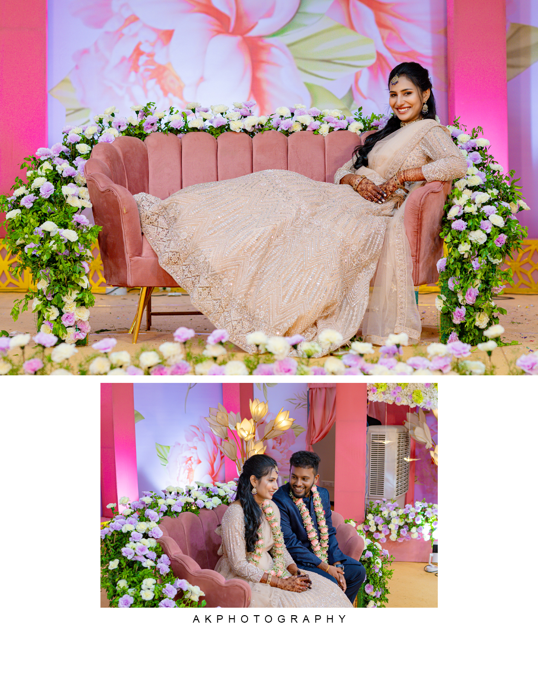Wedding Photography Karur: Praveen and Nandhitha's Dreamy Photoshoot by AK Photography Coimbatore