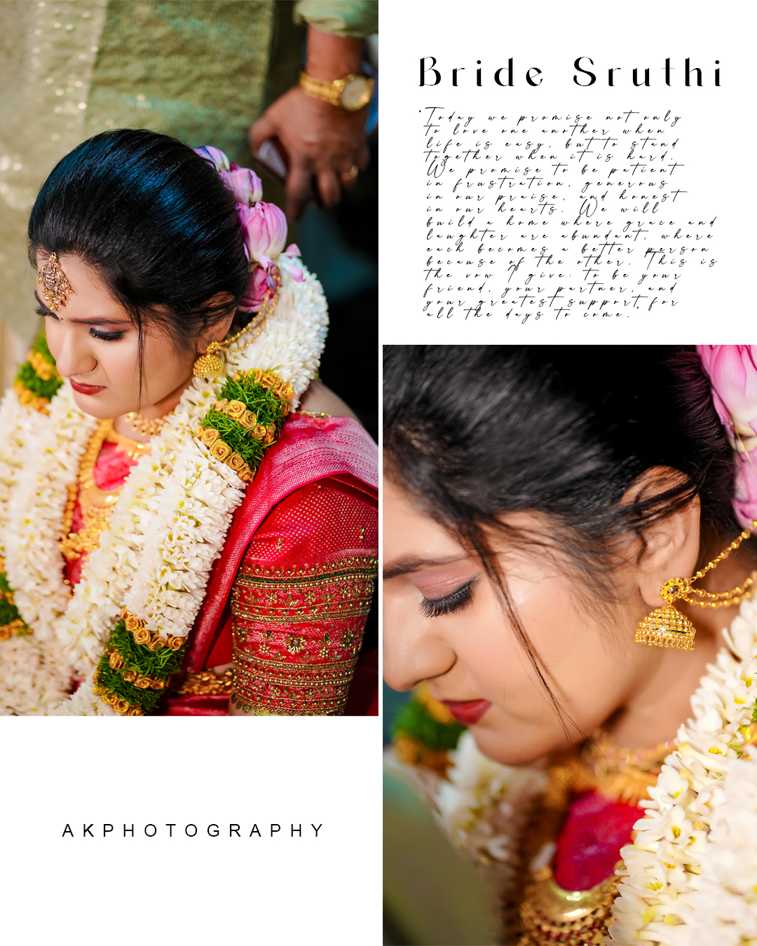 Wedding Photoshoot Perundurai – Santhosh & Sruthi’s Beautiful Wedding Moments by AK Photography