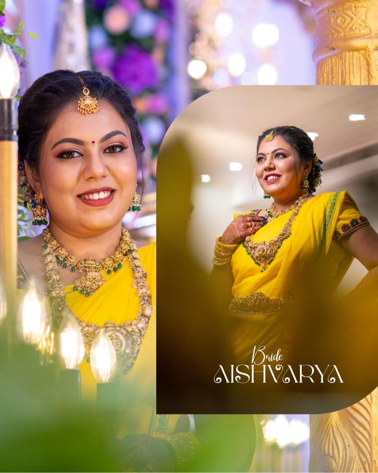Wedding Photoshoot of Aishvarya & Aadhithya in Coimbatore, Tamil Nadu 