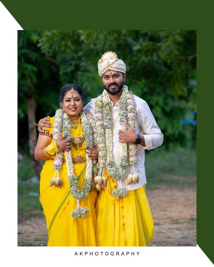 Wedding Photoshoot of Aishvarya & Aadhithya in Coimbatore, Tamil Nadu 