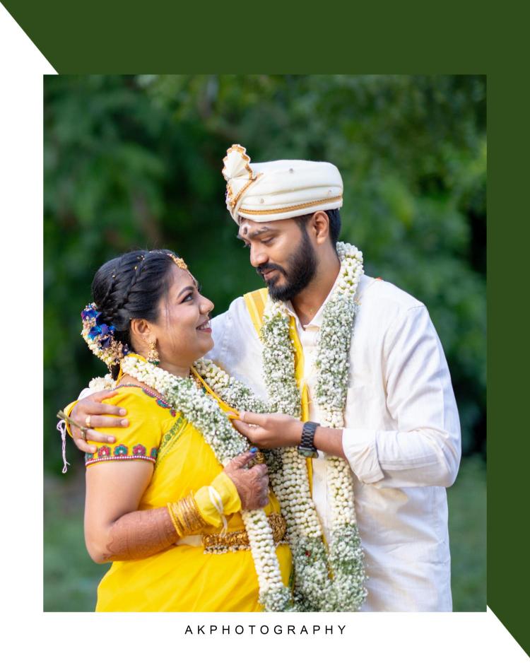 Wedding Photoshoot of Aishvarya & Aadhithya in Coimbatore, Tamil Nadu 