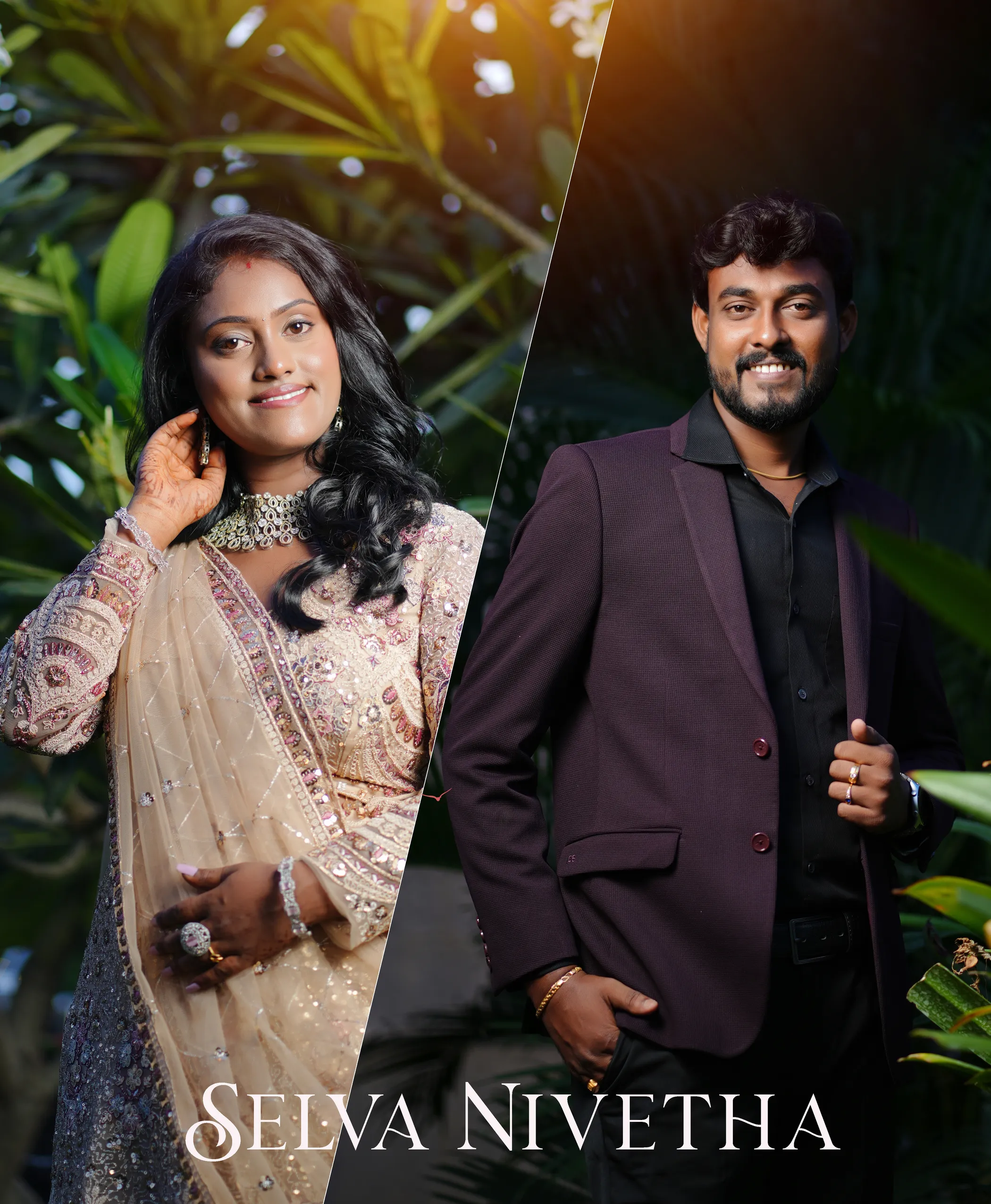 Wedding Reception Photoshoot: Timeless Love Story of Selva & Nivetha in Coimbatore by AK Photography