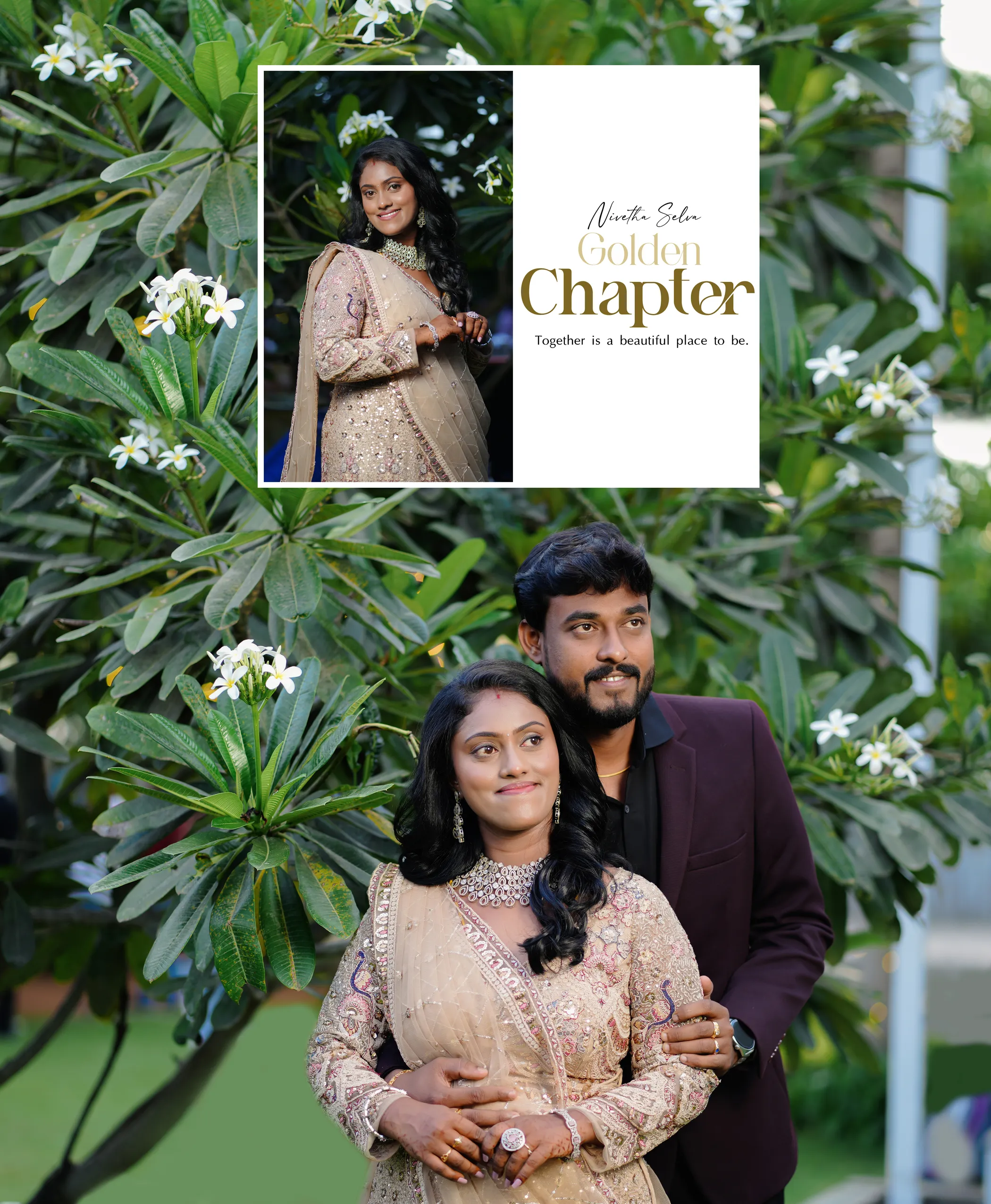 Wedding Reception Photoshoot: Timeless Love Story of Selva & Nivetha in Coimbatore by AK Photography