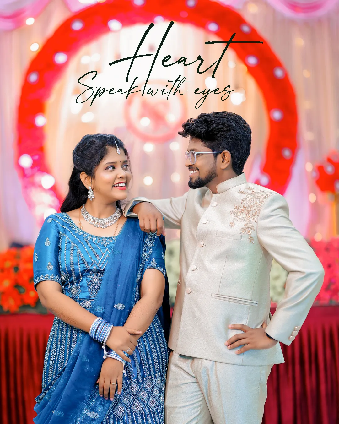 Wedding Reception Photoshoot in Chennai | Karmukilan & Reshma