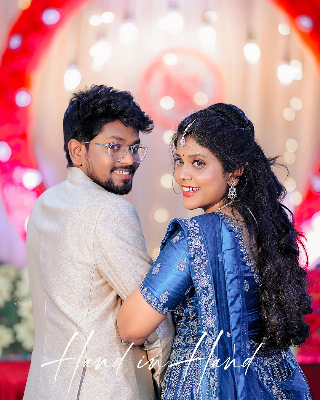 Wedding Reception Photoshoot in Chennai | Karmukilan & Reshma