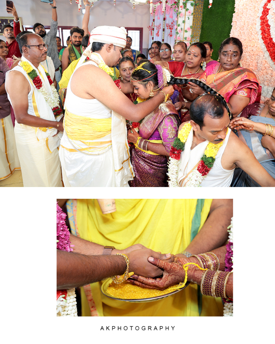 Wedding Photoshoot: Balaji & Divya | Harsha Mahal Coimbatore 