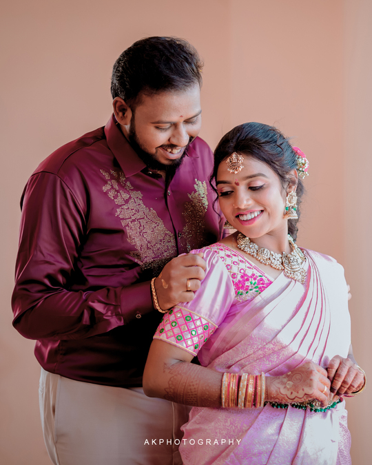 Wedding Photoshoot: Balaji & Divya | Harsha Mahal Coimbatore 