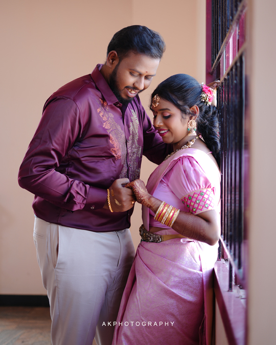 Wedding Photoshoot: Balaji & Divya | Harsha Mahal Coimbatore 