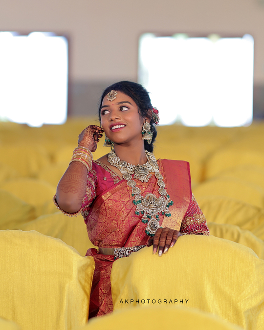 Wedding Photoshoot: Balaji & Divya | Harsha Mahal Coimbatore 