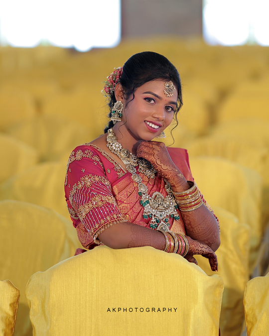 Wedding Photoshoot: Balaji & Divya | Harsha Mahal Coimbatore 