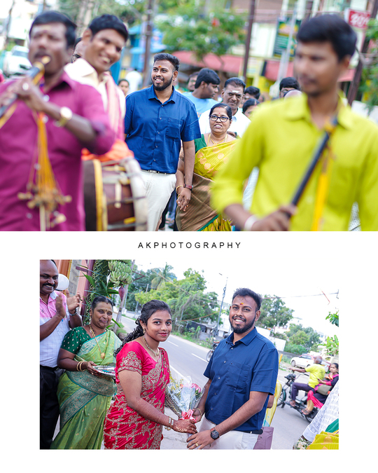 Wedding Photoshoot: Balaji & Divya | Harsha Mahal Coimbatore 