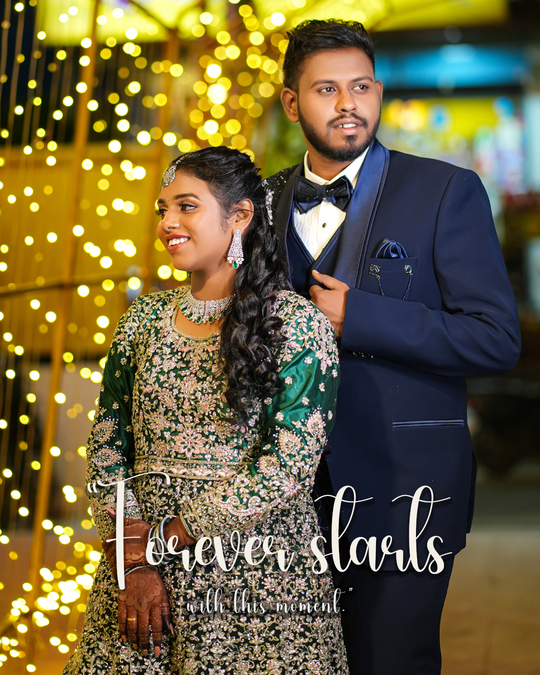 Stunning wedding reception photography of Balaji and Divya at Harsha Mahal, Coimbatore by AK Photography. Beautiful moments captured with elegance and emotion. View the gallery.