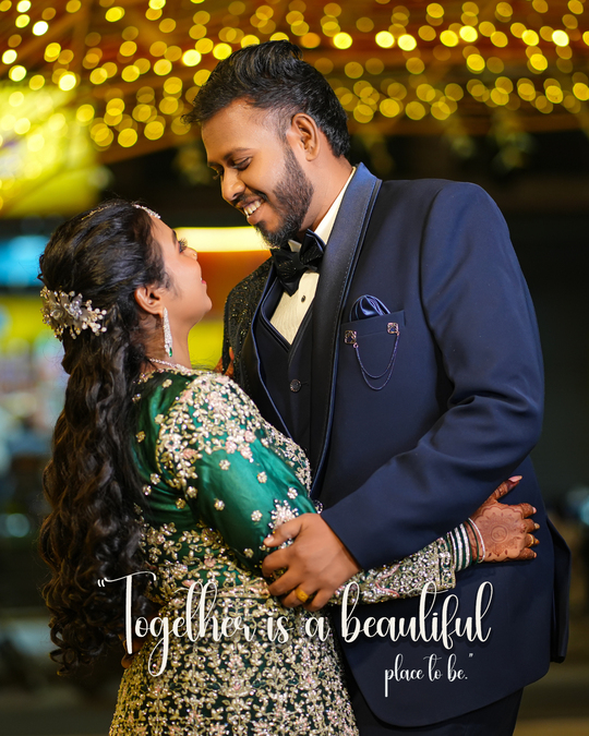 Stunning wedding reception photography of Balaji and Divya at Harsha Mahal, Coimbatore by AK Photography. Beautiful moments captured with elegance and emotion. View the gallery.